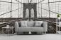 Preview: 3D-Fototapete Regenwetter an der Brooklyn Bridge in New York