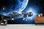 Preview: Fototapete Raumschiff