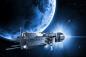 Preview: Fototapete Raumschiff