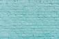 Preview: Fototapete Steinmauer in Türkis