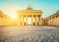 Preview: Fototapete Brandenburger Tor in Berlin im Vintage-Look