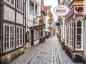 Preview: Fototapete alte Gasse in Bremen