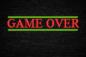 Preview: Fototapete - Game Over Schriftzug im Retro-Design der 80er-Jahre