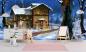 Preview: Fototapete Haus im Winter
