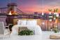 Preview: Fototapete Kettenbrücke in Budapest am Morgen