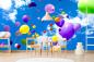 Preview: Fototapete bunte Luftballons