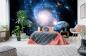 Preview: Fototapete Planeten und eine Galaxie im Weltraum