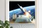 Preview: Fototapete Raketenstart von der Erde