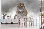 Preview: Fototapete Tiger im Schnee