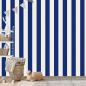 Preview: Streifentapete-jungenzimmer-dunkelblau-streifen
