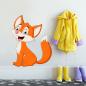 Preview: Wandtattoo Fuchs für Kinderzimmer