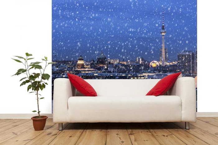 Fototapete Berlin Panorama Vintage