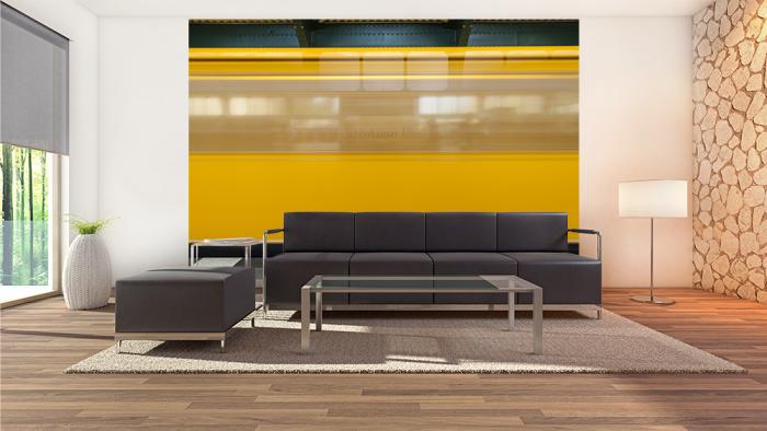 Fototapete U-Bahn Berlin