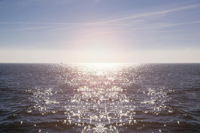 Fototapete Meer Sonnenuntergang