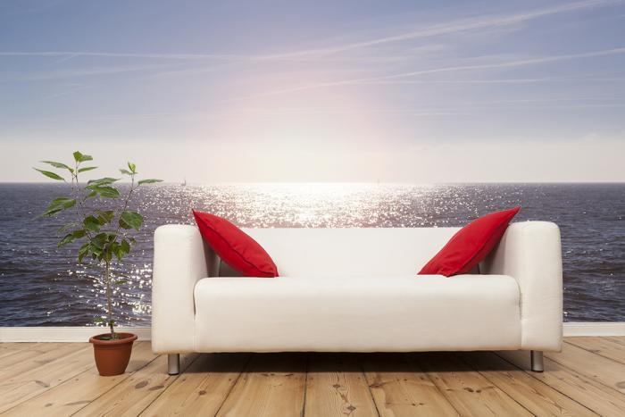 Fototapete Meer Sonnenuntergang