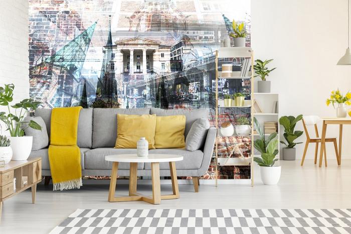 Fototapete aus Vlies – Fotocollage von Oldenburg