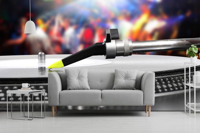 Fototapete Plattenspieler