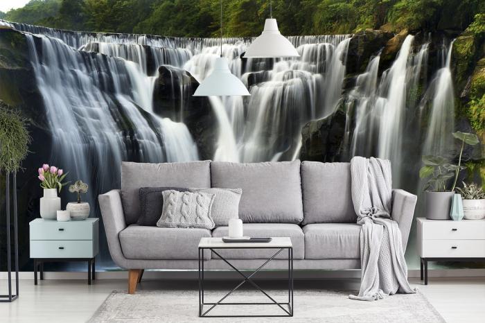 Fototapete Wasserfall