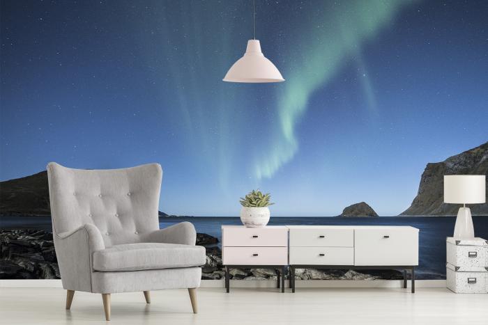 Fototapete Nordlichter