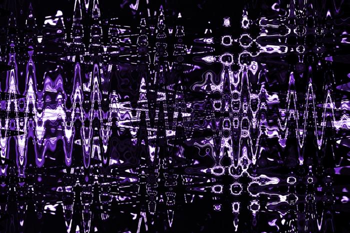 Fototapete violettes Design für Clubs