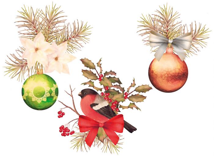 Weihnachtsdekoration Fenstersticker