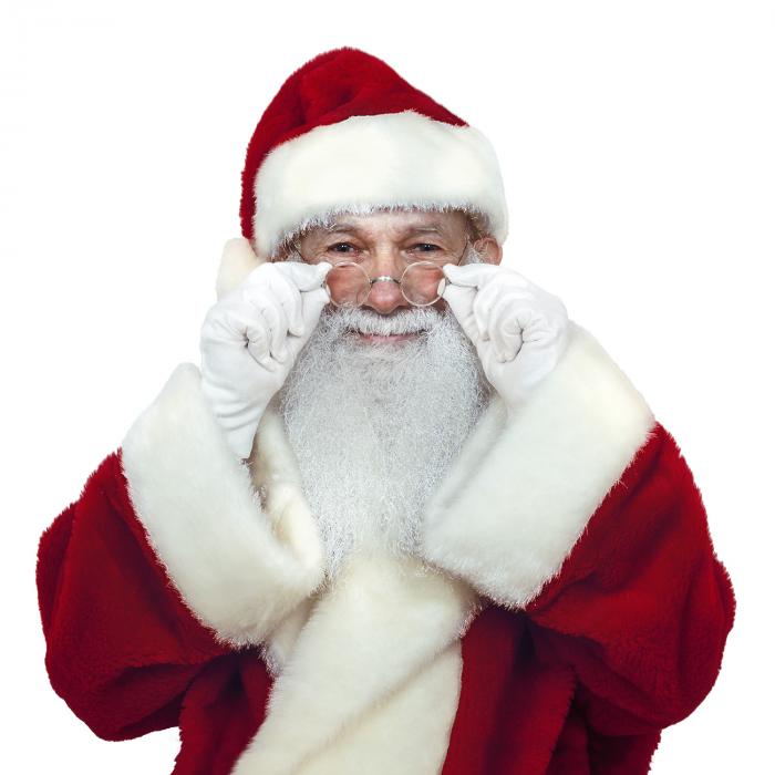 Schneeflocken Weihnachtsmann