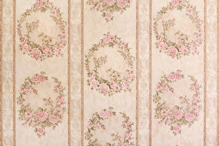 Fototapete Rosenmuster
