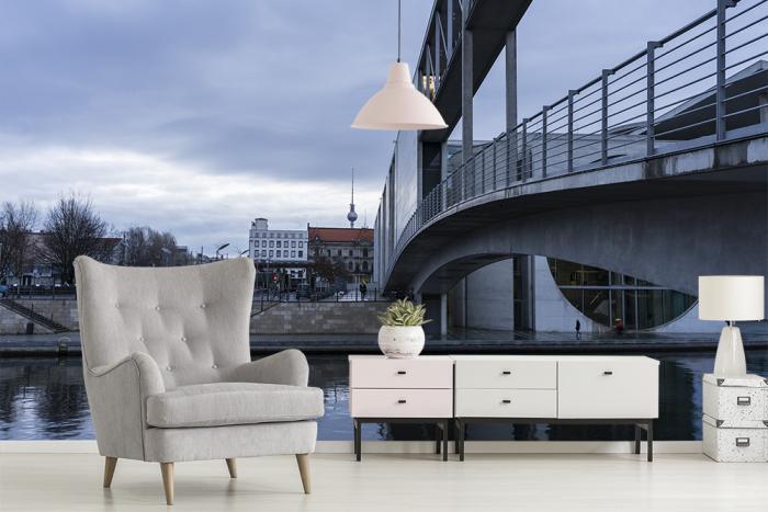 Fototapete Regierungsviertel in Berlin