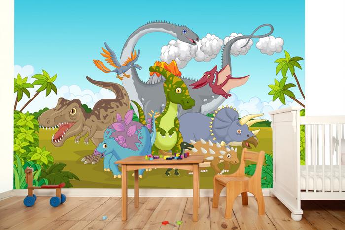 Fototapete Dinosaurier