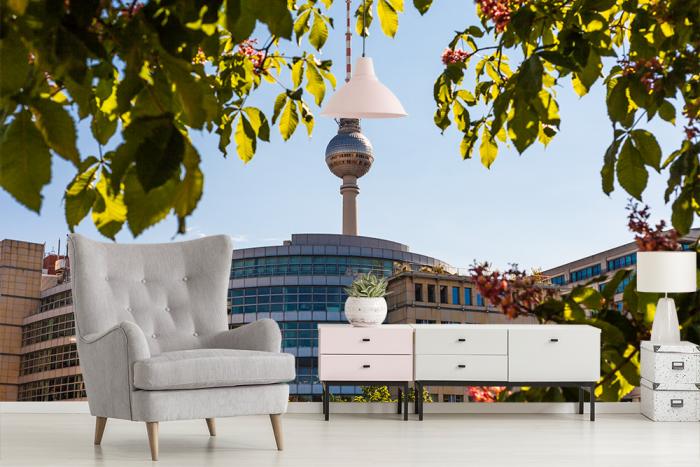 Fototapete der Fernsehturm von Berlin