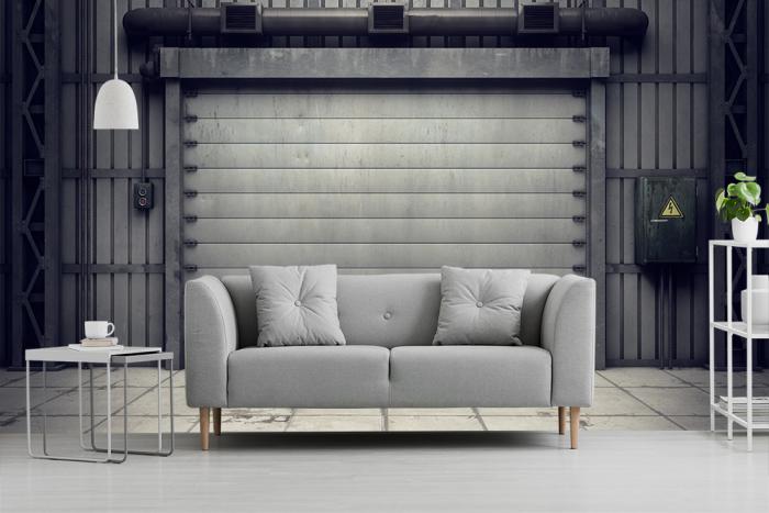 Fototapete Laderampe im Gamedesign