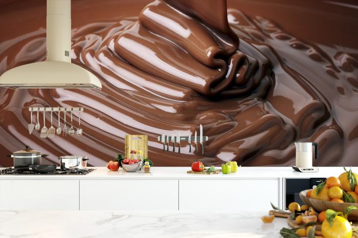 Fototapete flüssige Schokolade