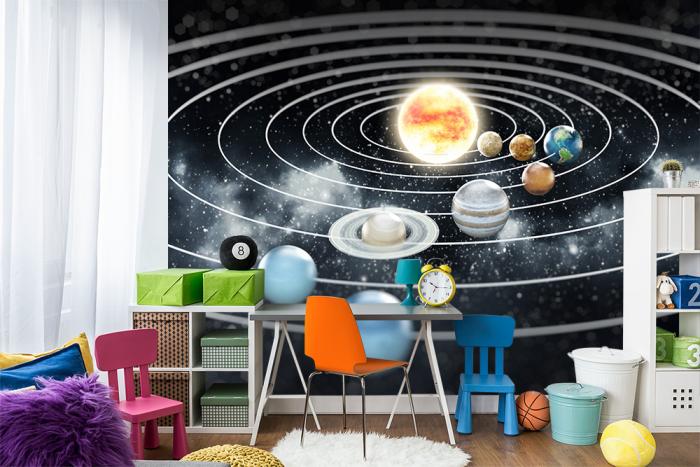 Fototapete das Sonnensystem