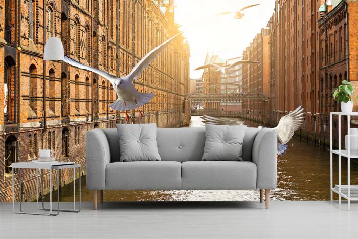 Fototapete Speicherstadt