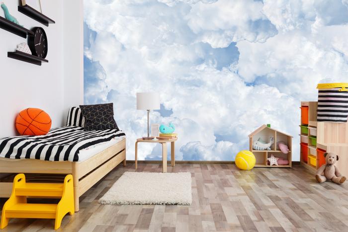 Fototapete große Wolken am Himmel