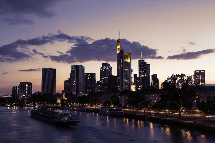 Fototapete Frankfurt Panorama