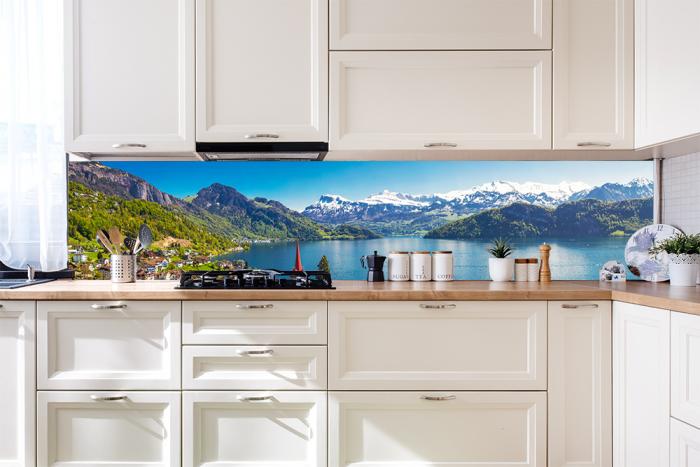 Küchenrückwand – Weggis in der Schweiz
