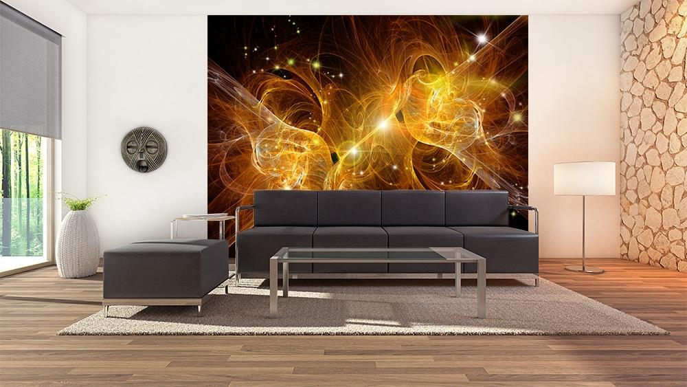 Vlies-Fototapete feuriger Nebel in dem Sterne geboren werden