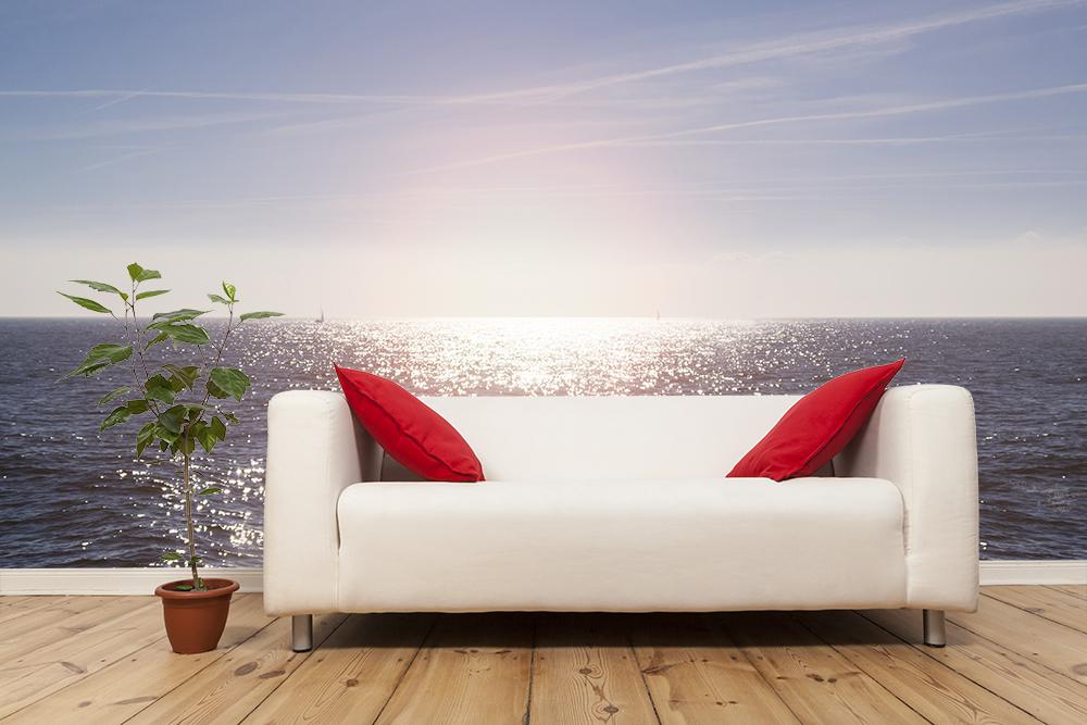 Fototapete Meer Sonnenuntergang