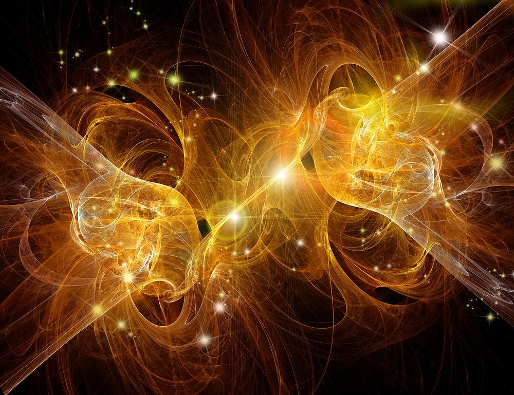 Fototapete Feuernebel in dem Sterne geboren werden