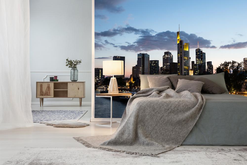 Fototapete Frankfurt Skyline