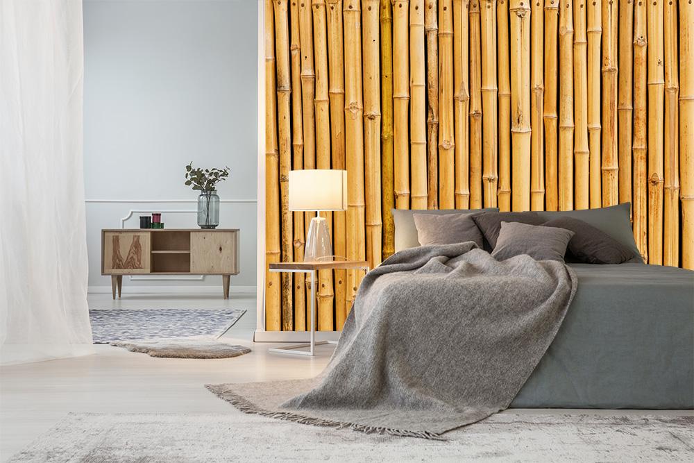 Fototapete Bambuswand