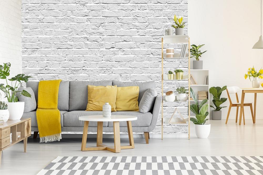 Fototapete Ziegelsteinmauer