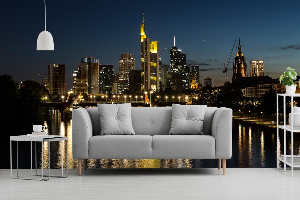 Fototapete Frankfurt Panorama