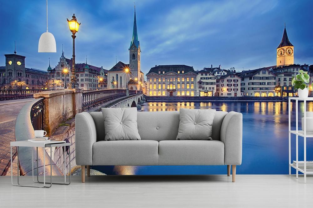 Fototapete Zürich