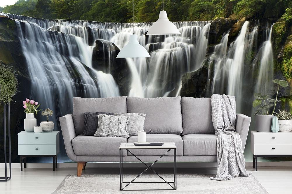 Fototapete Wasserfall