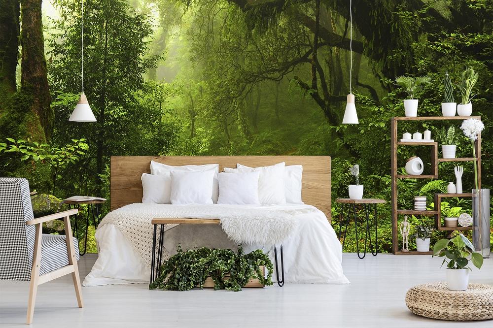 Fototapete - Subtropischer Regenwald in Nepal