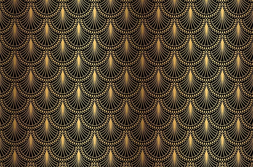 Vlies-Fototapete Art Deco Fächermuster aus den 20er-Jahren