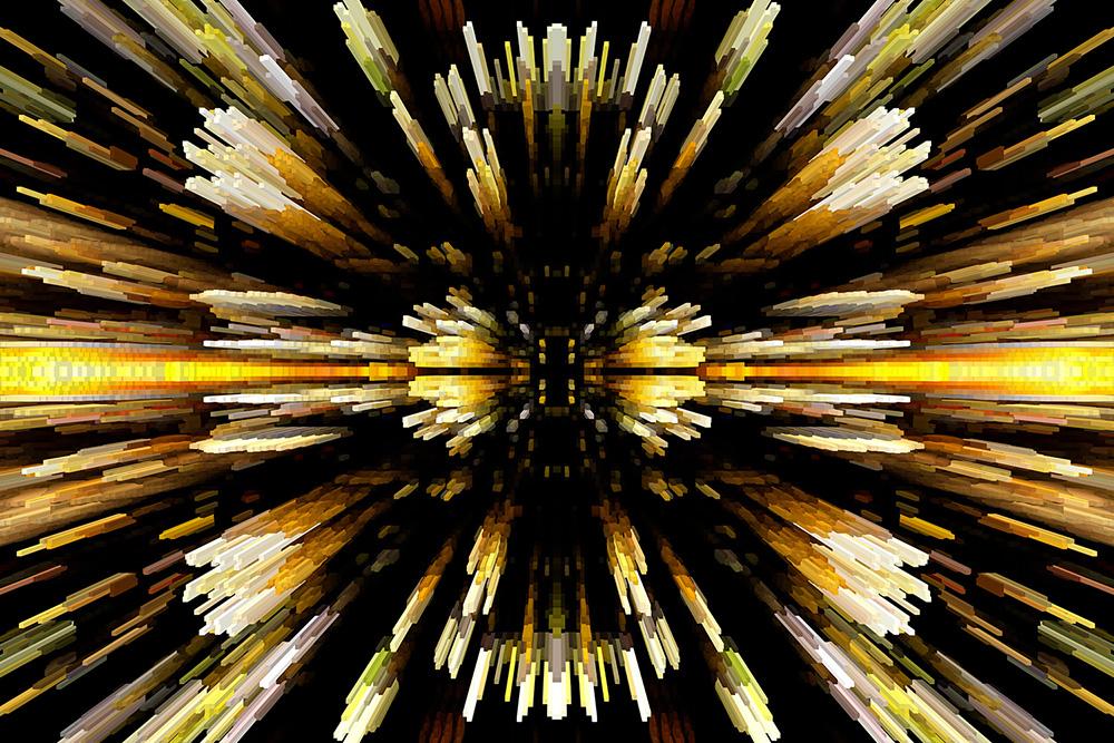 3D-Fototapete explosives Design