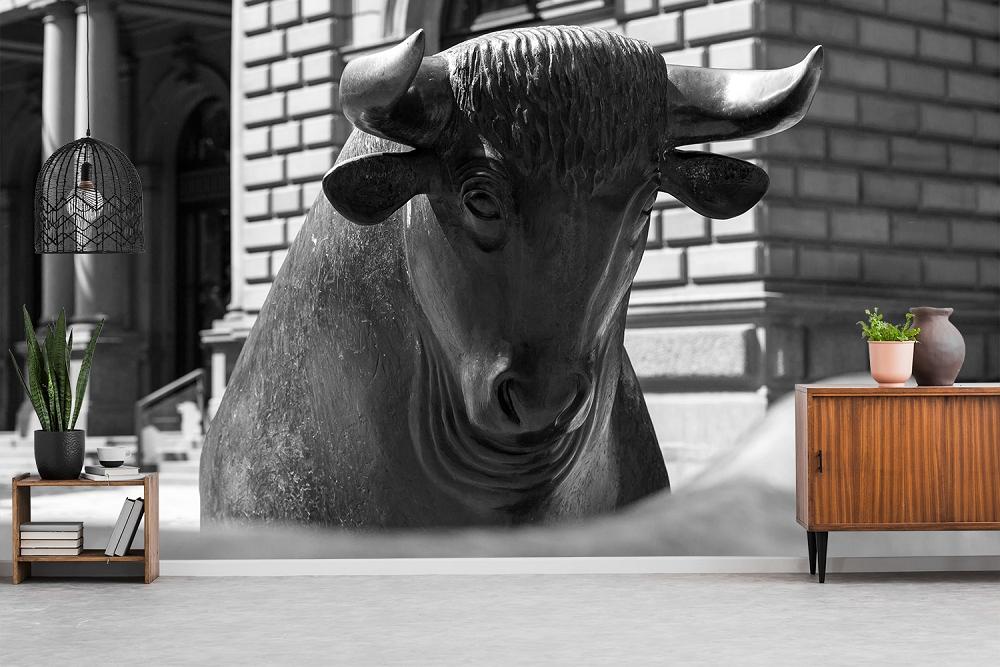 Fototapete Bulle in Frankfurt